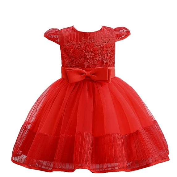 Mercatoo Girls Long Lace Dress Off The Shoulder Long Lace Dress Wedding Birthday 𝐏𝐚rty Formal Dress Gown for Kids 𝐂osplay 𝐏𝐚rty