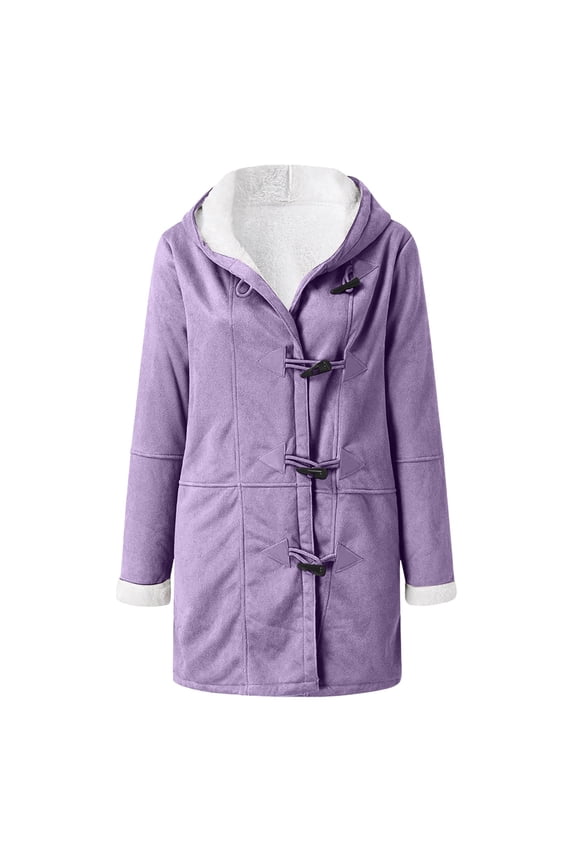 Girls Suede Fleece Lined 𝐉acket Teen 𝐏olar Fleece Sherp𝐚 Button Down Shackets Winter Warm Coat Windproof Trendy Outerwear