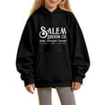 thumbnail image 1 of Mercatoo Halloween Cute Hoodie for Girls Oversized Pullover Funny Letter Print Sweatshirts Comfy Tops Teens Trendy Clothes, 1 of 4