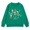 thumbnail image 1 of Mercatoo Halloween Pullover for Boys Girls Crewneck Long Sleeve Pumpkin Graphic Sweatshirt Printed Casual Tops, 1 of 7