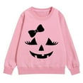 thumbnail image 1 of Mercatoo Halloween Pullover for Kids Unisex Crewneck Graphic Long Sleeve Sweatshirt Printed Casual Pullover Tops, 1 of 6