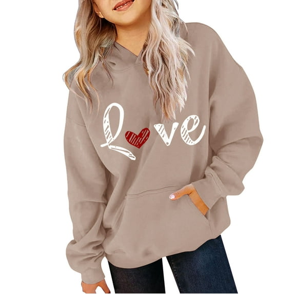 Mercatoo Hoodie Children's Pullover with Hood Girls/Boys Hoodie Long Sleeve Pullover Plain Casual Elegant Toddler Boys Sweater