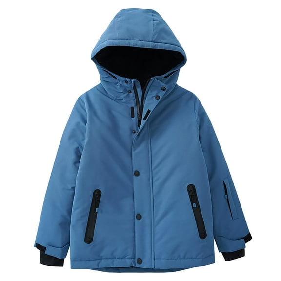 Mercatoo Kid's Water Proof Ski Jacket Warm Winter Coat Boys Snowboarding Jackets Outdoor F𝐥eece Raincoats Parka Outerwear