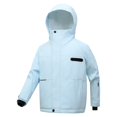 thumbnail image 1 of Mercatoo Kid's 𝗪aterproof Ski Jacket Warm Fleece Hooded Boys Girls Winter Snow Coat Outwear, Windproof Kids Snow Overalls, 1 of 4
