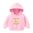 thumbnail image 1 of Mercatoo Kids Baby Long Sleeve Hooded Sweatshirts Toddler Boys Girls Cartoon Hoodies Pullover Tops Blouse Fall Winter Clothes, 1 of 3
