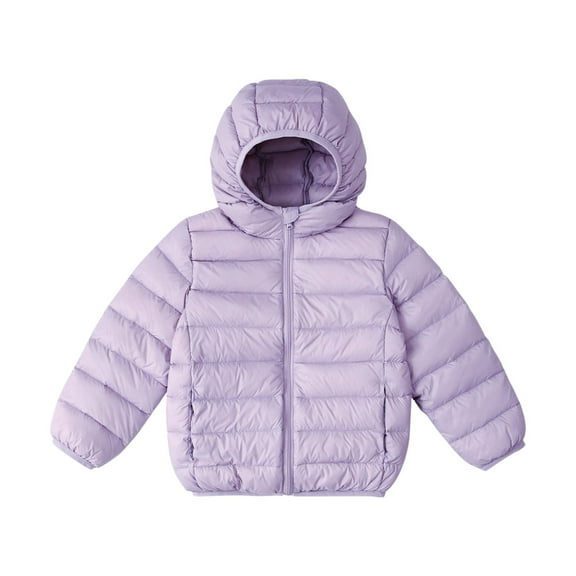 Mercatoo Kids Boy Girl Lightweight Puffer Jacket Quilted Bubble Coat Toddler Winter Coat 𝐖aterproof Packable Hooded Down Jacket