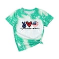 thumbnail image 1 of Mercatoo Kids Boys Girls 4th Of July Clothes American Flag Short Sleeve T shirt Tops Toddler Summer Holiday Outdoor Outfit, 1 of 5
