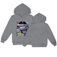 thumbnail image 1 of Mercatoo Kids Boys Long Sleeve Lightweight Drawstring Letter Print Graphic Hoodies Sweatshirt Children Girls Pullover Tops, 1 of 9