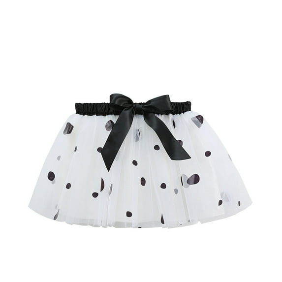Mercatoo Kids Girls Halloween Layered Tulle Tutu Skirt Ballet Dance Layer Print Elastic Skirts Toddler Princess Clothes