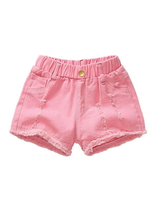 Little girls high waisted shorts store