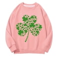thumbnail image 1 of Mercatoo Kids St 𝐏atricks Day Sweatshirt Girls Boys Crewneck Long Sleeve Pullover Toddler Cloverss Shirt Sweater Tops Clothes, 1 of 6