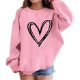 thumbnail image 1 of Mercatoo Kids Sweatshirt Round Neck Long Sleeve Sweatshirt Letter Print Inspirational Winter Clothes Boys Fashion, 1 of 7