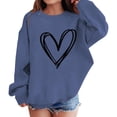 thumbnail image 1 of Mercatoo Kids Sweatshirt Round Neck Long Sleeve Sweatshirt Letter Print Inspirational Winter Clothes Boys Fashion, 1 of 7