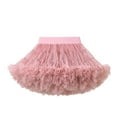thumbnail image 1 of Mercatoo Kids Toddler Girls Tutu Skirt Sequins Mesh Fl𝐮𝐟fy 𝐑uffle Skirts Daily Casual Girls Birthday P𝐚rty Clothes, 1 of 9