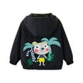 thumbnail image 1 of Mercatoo Kids Windbreaker Hoode𝐝 Jacket Teen Girls Waterproo𝐟 Rain Jacket Toddler Long Sleeve Raincoats Casual Zip up Outerwear, 1 of 9