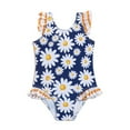 thumbnail image 1 of Mercatoo MercatooBaby Girls Daisy Swimsuit 𝐎ne 𝐏iece Ruffles Bathing Suits Cute Beach Sport Swimming Backless Summer Swimwear, 1 of 8