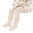 thumbnail image 1 of Mercatoo Newborn Baby Tights Infant Cable Knit Full-Footed Stockings Winter Cotton Warm Leggings Girls Trendy Stretchy Pantyhose, 1 of 5