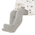 thumbnail image 1 of Mercatoo Newborn Baby Tights Infant Cable Knit Full-Footed Stockings Winter Cotton Warm Leggings Girls Trendy Stretchy Pantyhose, 1 of 3