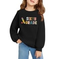 thumbnail image 1 of Mercatoo Preppy Sixth Grade Girls Pullover Sweatshirts Long Sleeve Crewneck 𝗕ack to School Clothes Teens Trendy Shirt, 1 of 6