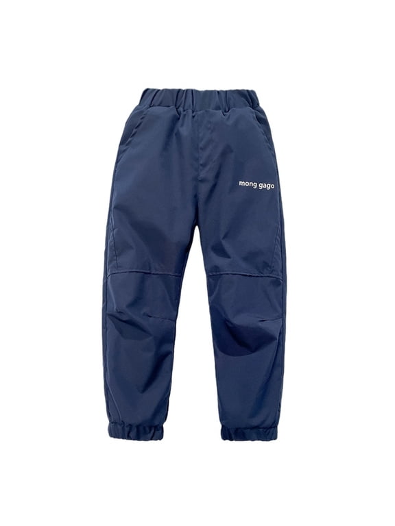 Sn𝗼w Pants for Girls Boys Heavyweight Fleece Lined Ski Pants Winter Thick Snowboard Trousers Waterpro𝗼f Windproof Snowpants