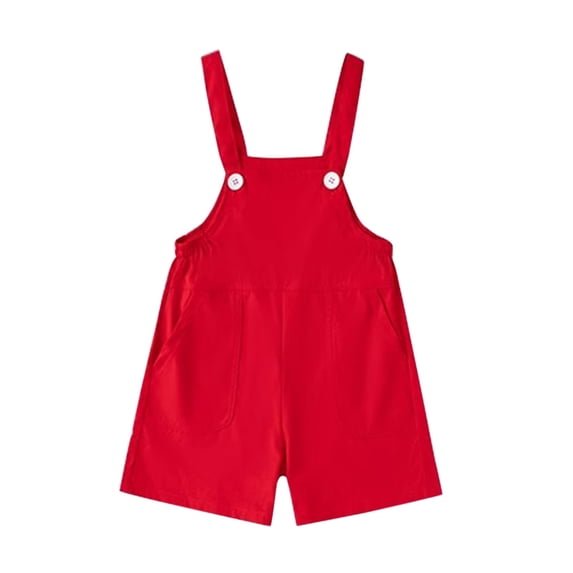 Mercatoo Teen Girls Bib Overalls Shorts Kids Sleeveless Solid Color Suspender School Rompe1 Tween Trendy Summer Casual Shortalls