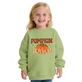 thumbnail image 1 of Mercatoo Toddler Baby Girl Boy Halloween Outfit Pumpkin Crewneck Sweatshirt Long Sleeve Sweater Pullover Top Fall Clothes, 1 of 4