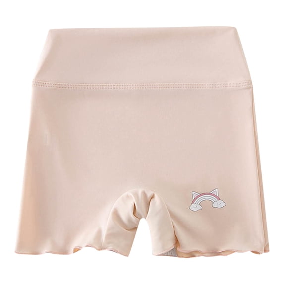 Mercatoo Toddler Baby Girls Leggings Shorts Rainbow Prints High Waist Yoga Pants Fashion Gymnastics Clothes for Kids