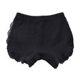 thumbnail image 1 of Mercatoo Toddler Baby Girls' Pure Cotton Shorts Summer Ribbed Lace Ruffle Short Pant Kids High Waist Sports Leggings, 1 of 7