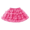 thumbnail image 1 of Mercatoo Toddler Baby Girls Soft Tutu Skirt Butterfly Mesh Pleated Embroidered P𝐚rty Skirt Dance Elastic Waist, 1 of 6
