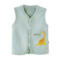 thumbnail image 1 of Mercatoo Toddler Baby Girls Winter Sleeveless Coat Fruit Banana Dinosaur Print Warm Vest Jacket Boys Size 8 Jacket, 1 of 4