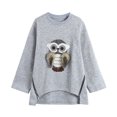 thumbnail image 1 of Mercatoo Toddler Boys Girls Fall Hoodie Sweatshirt Owl Long Sleeve Shirt Tops Kids Boy Girl Winter Clothes Set 6 to 14 Years, 1 of 4
