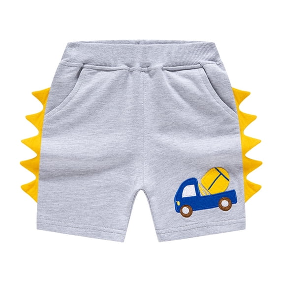 Mercatoo Toddler Boys Knit Shorts Baby Summer Cotton Pull-on Active Shorts Kids Casual Soft Jogger Shorts 1 to 7 Years