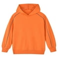 thumbnail image 1 of Mercatoo Toddler Boys Solid Color Hooded Winter Cotton Warm Long Sleeve Pullover Sweatshirts Kids Girls Spring Hooded, 1 of 5