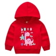 thumbnail image 1 of Mercatoo Toddler Dinosaur Pattern Pullover Hoodie Sweatshirt Girls Boys Long Sleeve 𝗖artoon Tops Kids Trendy Sport Clothes, 1 of 5