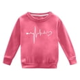 thumbnail image 1 of Mercatoo Toddler Girl Boy Clothes Kids Letter Print Christmas Sweatshirt Pullover Baby Long Sleeve Crew Neck Sweater Xmas Outfit, 1 of 7