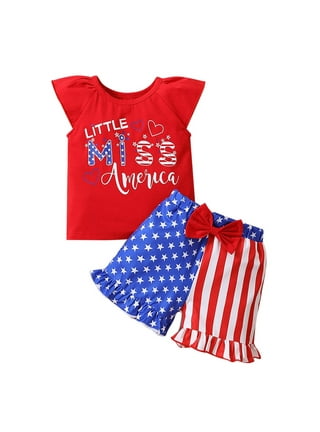 4th of july girl outfits walmart sales