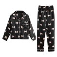 thumbnail image 1 of Mercatoo Toddler Girls Clothes Summer Long Sleeve Prints Tops and Long Pants 2Pcs Outfits for Girls Casual Set 5 to 9 Years, 1 of 9