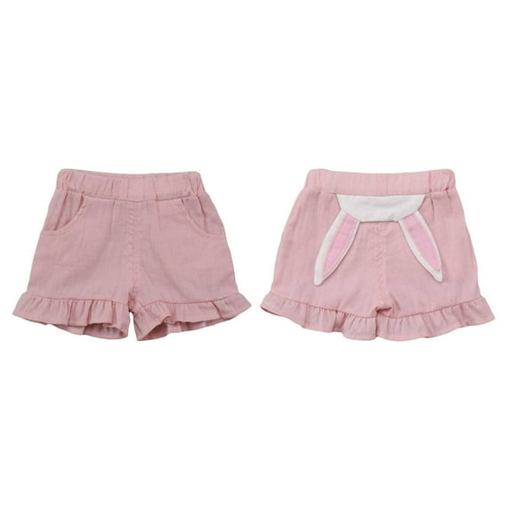Mercatoo Toddler Girls Rabbit's Ears Sports Shorts Kids Summer Home Casual Shorts for 1 to 3 Years Girls đthletic Outfit