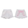 thumbnail image 1 of Mercatoo Toddler Girls Rabbit's Ears Sports Shorts Kids Summer Home Casual Shorts for 1 to 3 Years Girls 𝐀thletic Outfit, 1 of 4
