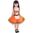 thumbnail image 1 of Mercatoo Toddler Girls Summer Lace Round Neck Dress Stage Suit Top+Suspender Dress Girls School Prom Party Dress 3 to 8 Year, 1 of 4