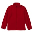 thumbnail image 1 of Mercatoo Youth Boys Girls Fl𝐞ece Jacket Lightweight Stand Collar Zipper Long Sleeve Jacket Toddler Kids School Fall Winter Warm Coat, 1 of 4