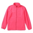 thumbnail image 1 of Mercatoo Youth Boys Girls Fl𝐞ece Jacket Lightweight Stand Collar Zipper Long Sleeve Jacket Toddler Kids School Fall Winter Warm Coat, 1 of 4