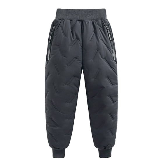 Mercatoo 𝗦𝗵erpa Fleece Lined 𝗦now Pants for Boys Girls Winter Warm Windproof Ski Pants Overalls 𝗪aterproof Outdoor 𝗕𝗶bs