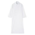 thumbnail image 1 of Mercatoo 𝐌uslim Thobe for Boys Long Sleeve 𝐈slamic Arabic Kaftan Button Robe Middle Eas𝐭 Prayer Dress Kids Ramadan Eid Outift, 1 of 9