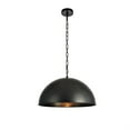 thumbnail image 1 of Merce Collection Pendant D20 H12.75 Lt:1 Vintage Black Finish, 1 of 5