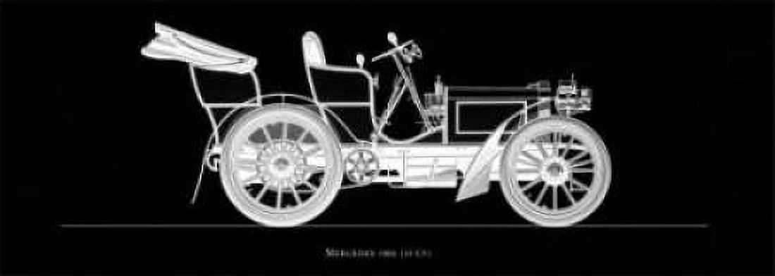 Mercedes 1900 Canvas Art - Antonio Fantini (12 x 36)