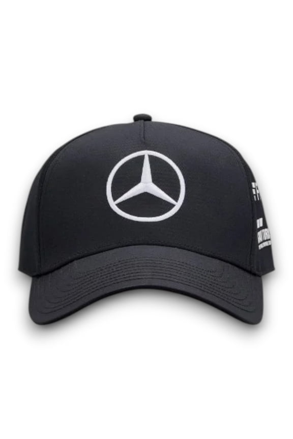 Mercedes AMG Modern Baseball Trucker Hat, Black, One Size, Unisex