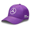 thumbnail image 1 of Mercedes AMG F1 Driver Lewis Hamilton Unisex Neon Yellow/Neon Pink/Black/White/Purple/Natural/Apple Red Hat, 1 of 31