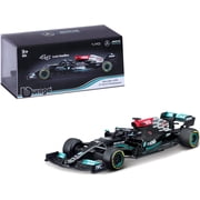 Mercedes-AMG F1 W12 E Performance #44 Lewis Hamilton Petronas Formula One Team F1 (2021) 1/43 Diecast Model Car by Bburago