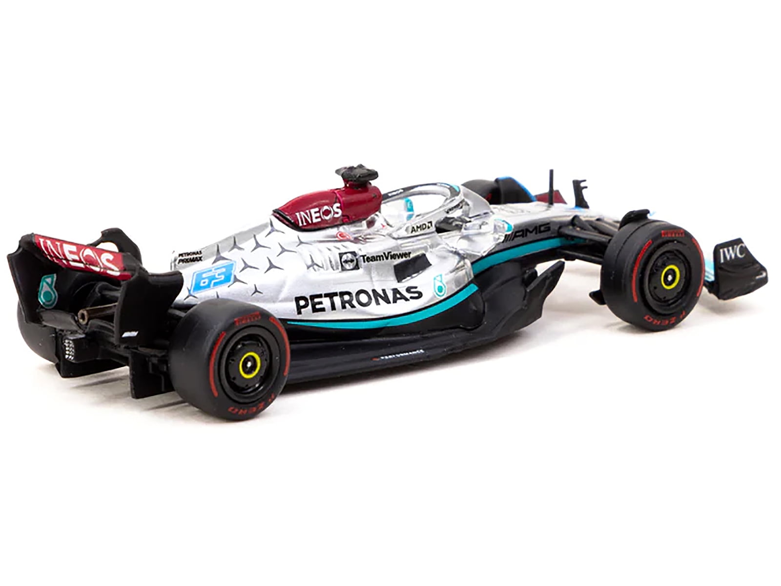 玄関先迄納品 E W13 F1 Mercedes-AMG Performance Formula Russell George #63 ミニカー